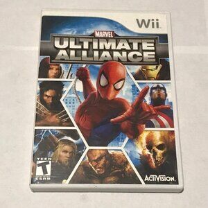 Nintendo Wii Marvel Ultimate Alliance